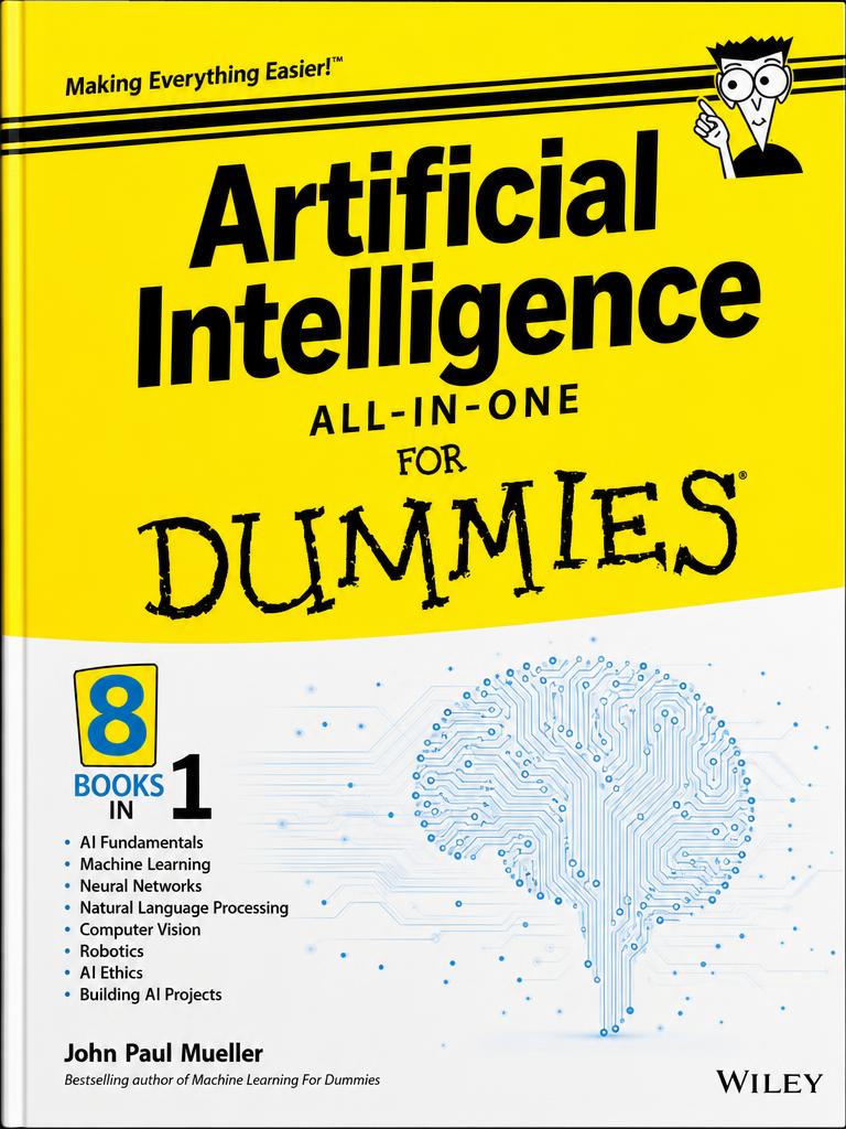 Artificial Intelligence All-in-One For Dummies — book cover